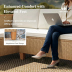 HERA'S HOUSE Small Patio Furniture Set - Image 6