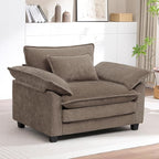 Oversized Accent Chair, Modern Chenille Cloud Sofa Chair by choairy