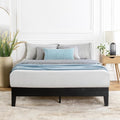 Mellow Naturalista Grand 12 Inch Solid Wood Platform Bed by MELLOW