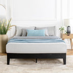 Mellow Naturalista Grand 12 Inch Solid Wood Platform Bed by MELLOW
