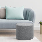 Studio Living Wentworth 19" Round Ottoman, Urban Transitional, Fully Assembled - Image 6