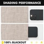 MIULEE 100% Blackout Linen Curtains - Image 7