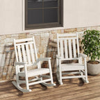 GarveeLife Poly Lumber Rocking Chair Outdoor Set of 2 by GarveeLife