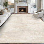 pmtsns Area Rugs 10x14 Living Room: Washable Rug Modern Abstract Neutral Soft by pmtsns