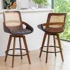 Set of 2 Bar Stools Counter Height by KUNZENTLIVING