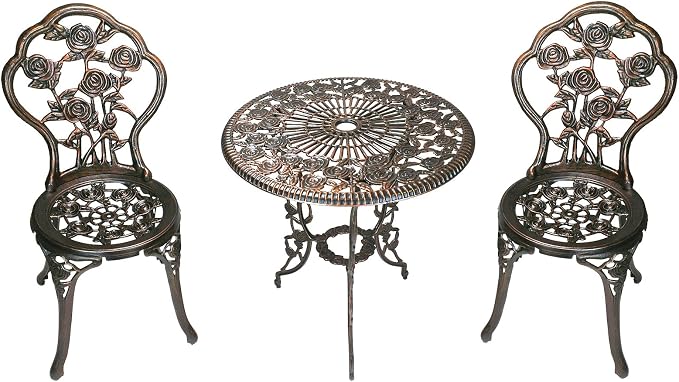 Oakland Living 3-Piece Rose Bistro Set by Oakland+Living