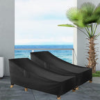 WLEAFJ Chaise Lounge Covers Outdoor Patio Lounge Chair Covers, Heavy Duty - Image 7