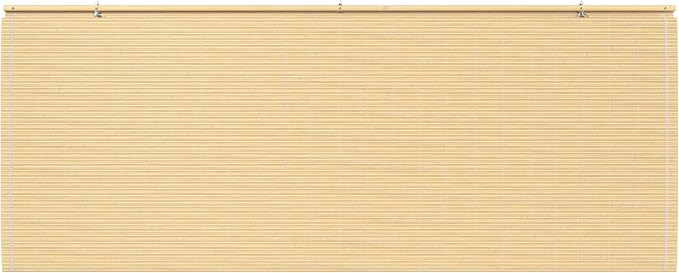 Red Lantern Bamboo Cordless Window Shade - Image 6