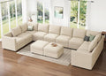 HONBAY Modular Sectional Sofa Sleeper Couch by HONBAY