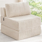 Convertible 4-in-1 Folding Sofa Bed Pocket Coils+Foam Fill Medium Support by Unknown