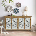 LKTART 60" Vintage Sideboard Buffet Cabinet, French Country Sideboard, by LKTART