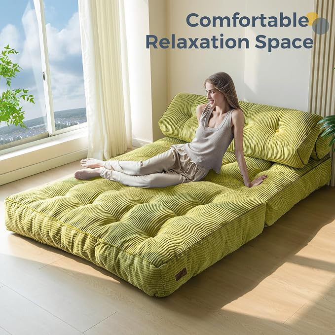 MAXYOYO Folding Sofa Bed, Convertible Sleeper Chair - Image 4