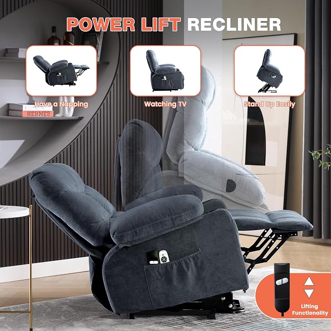 MAHOMICO Power Lift Recliner Chair - Image 5