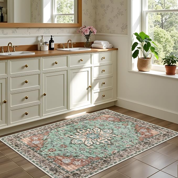 2x3 Area Rugs Living Room: Washable Rug - Image 4