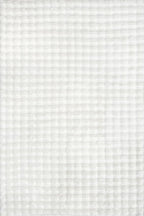 nuLOOM Jeni Off White Checkered Washable Area Rug, Off White - Image 3
