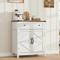 ChooChoo Kitchen Storage Cabinet, Coffee Bar Cabinet, Farmhouse Buffet Sideboard by ChooChoo
