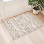 cotiled Washable 2x3 Entryway Rugs: Boho Moroccan Soft Small Rug | Solve Modern by COTILED