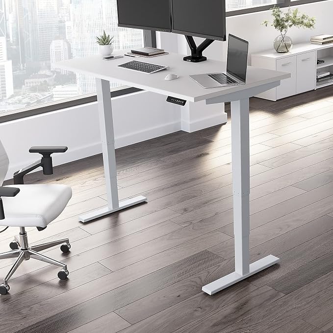 Bush Business Furniture 60-inch Electric Height Adjustable Standing Desk - Image 2
