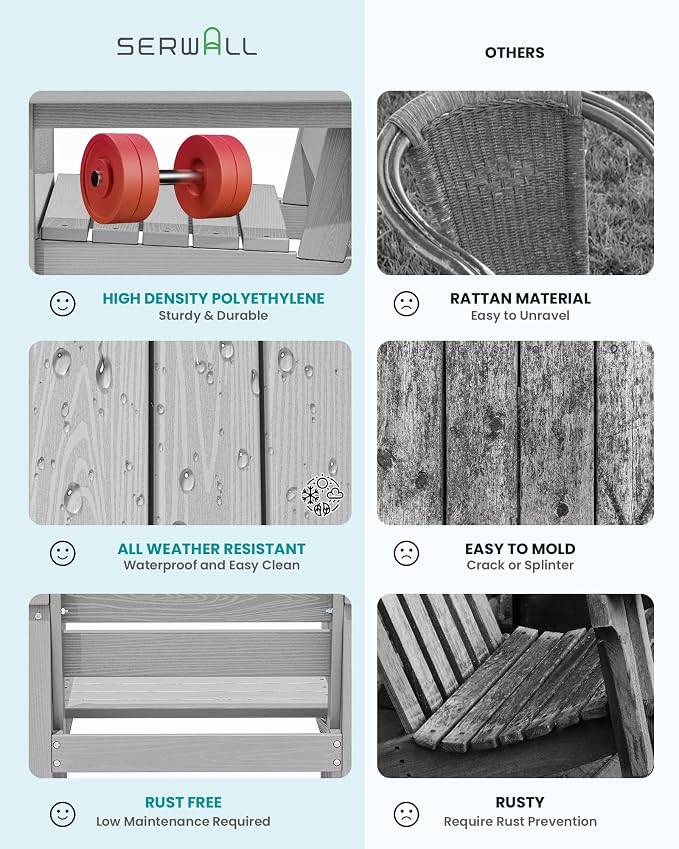 SERWALL 8-Piece Patio Dining Sets - Image 3