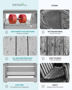 SERWALL 8-Piece Patio Dining Sets - Image 3