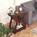 FROMJBEST End Tables Living Room, Cherry End Table - Image 7