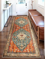 SERISSA 2x6 Washable Non Slip Boho Runner Rug - Image 4