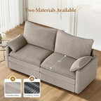 Vesgantti 74" Loveseat Sofa for Living Room, Comfy Cloud Couch Deep Seat - Image 3