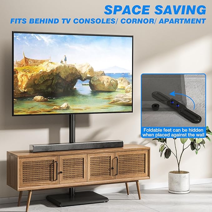 Rfiver Swivel Floor TV Stand - Image 4