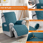 VANSOFY 100% Waterproof Recliner Chair Covers, Recliner Cover Non-Slip Dog - Image 3