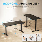 BIZUM Electric Standing Desk - Image 2