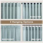 Seafoam Curtains 63 Inch Length - Image 5