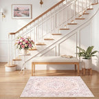RELEANY Washable Area Rug, Small 2'6"x4', Water Repellent, Pet Friendly - Image 2
