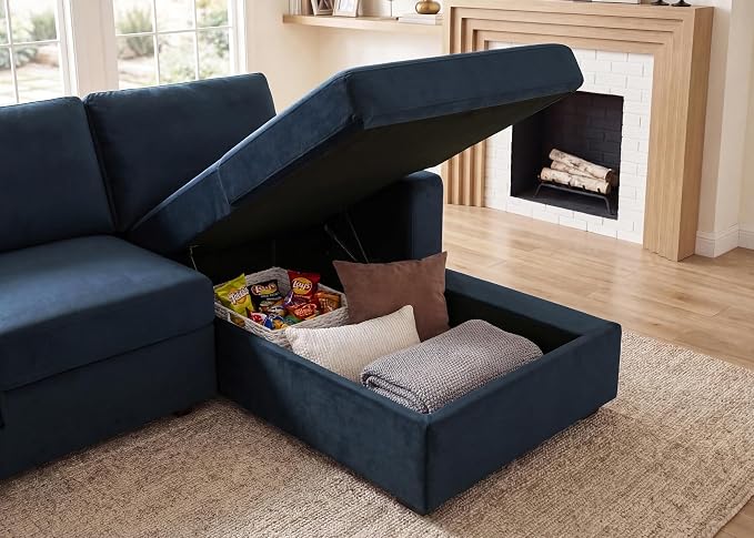 HONBAY Sleeper Sectional Couch - Image 5