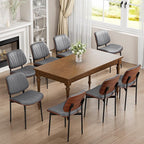 YaFiti Dining Chairs Set of 2, Dining Room and Kitchen Chairs, Mid Century - Image 7