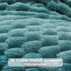 NEWCOSPLAY Fleece Clouds Cozy Throw Blanket - Image 5