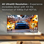 TCL Amazon Exclusive 65 Inch Class T7 Series | 4K QLED HDR Lag-Free Smart - Image 4