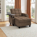 oaaktu Single Modern Comfy Upholstered Chaise Lounge Sofa Chair by Unknown