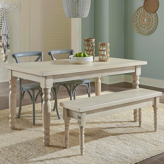Grain Wood Furniture Valerie Original Solid Wood 63" Dining Table by GrainWoodFurniture