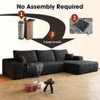 AUGOP 108" Sectional Couches for Living Room Modern Modular Sofa - Image 6