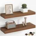 Fun Memories 20 Inch Floating Shelves Wall-Mounted, Engineered Wood Wall Shelves by FunMemories