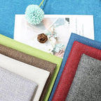 Heavy Linen Fabric 40x57 Inches, 1.2mm Thickness, Plain Solid Color Cloth - Image 4