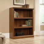 Sauder Miscellaneous Storage 3-Shelf Bookcase/ Book shelf, Washington Cherry - Image 2