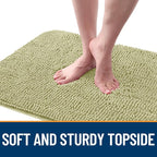 OLANLY Dog Door Mat for Muddy Paws 59x35, Super Absorbent Chenille Mud Mat | - Image 4