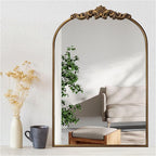 Ornate Baroque Vintage Gold Mirror by Wemily