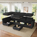 HONBAY Modular Sectional Sofa L Shaped Sectional Couch - Image 3