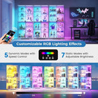 HNEBC 71” Display Cabinet with Glass Doors - Image 3