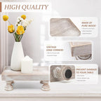 EOSAHR Farmhouse Riser for Room Decor : Decorative Pedestal Stand For Display - Image 8