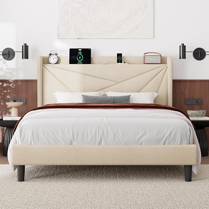 Feonase Queen Size Bed Frame by FEONASE