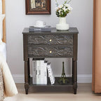 Nightstand, Farmhouse Bedside Table - Image 3
