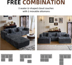 110" Modular Sectional Couch - Image 7